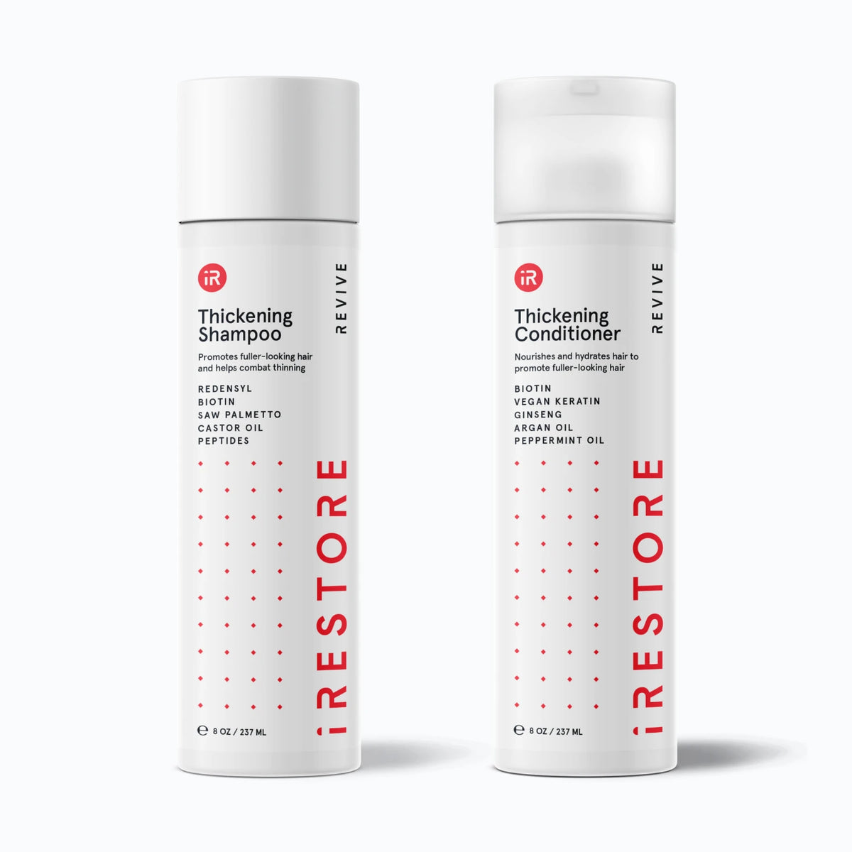 Image of the Thickening Shampoo and Thickening Conditioner.