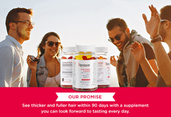 iRestore Hair Gummy Vitamins – Great Taste Guarantee